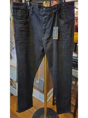 MB # 1010 Mens New 40x32 Kenneth Cole Black Jeans